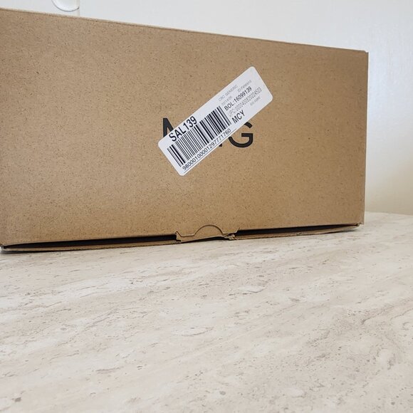 MANGO Women's Patent Leather-Effect Heeled Shoe - B018.4 - Picture 9 of 9